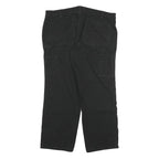 CARHARTT Womens Regular Black Cotton Blend Workwear Trousers W36 L29