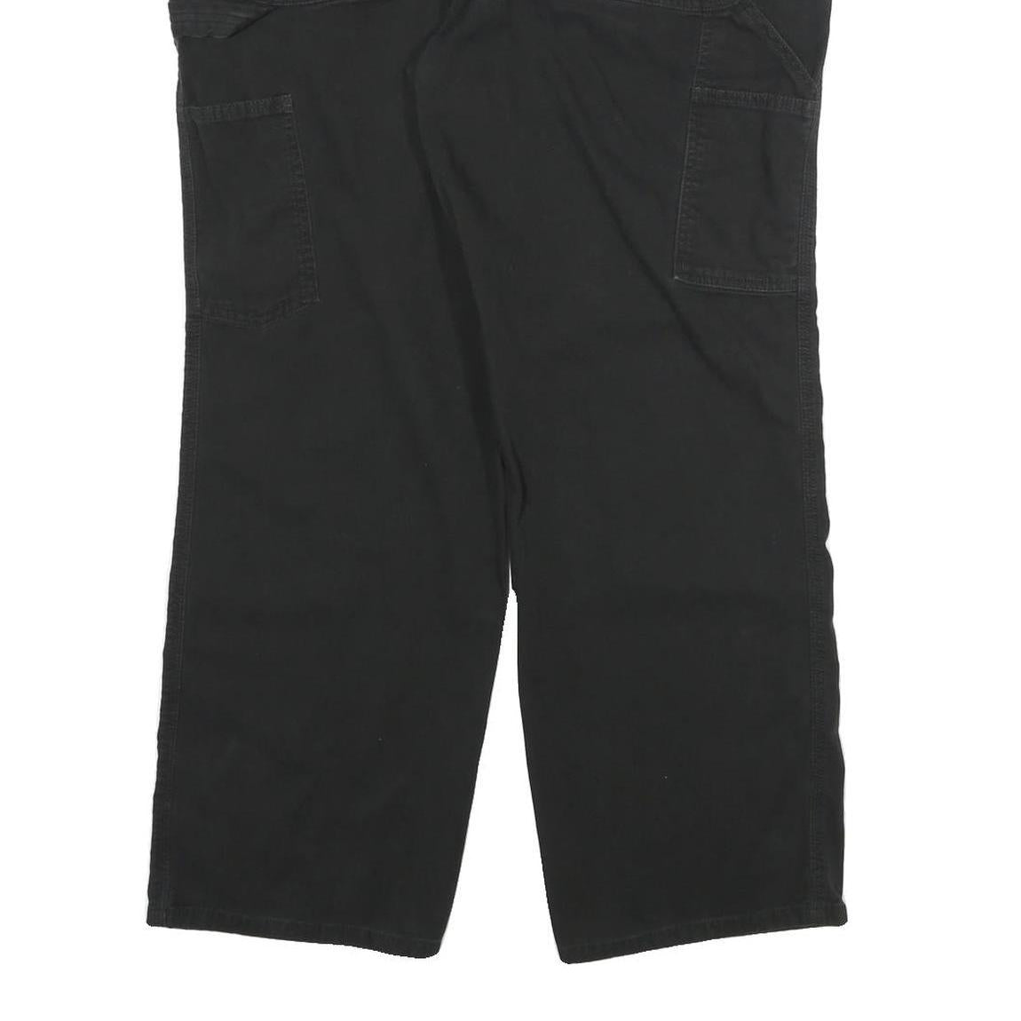 CARHARTT Womens Regular Black Cotton Blend Workwear Trousers W36 L29