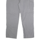 CARHARTT Mens Cotton Blend Grey Relaxed Fit Straight Leg Trousers W40 L30