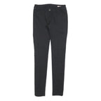 SILVIAN HEACH Womens Polyester Blend Black Slim Skinny Trousers W26 L30