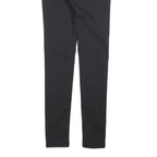SILVIAN HEACH Womens Polyester Blend Black Slim Skinny Trousers W26 L30