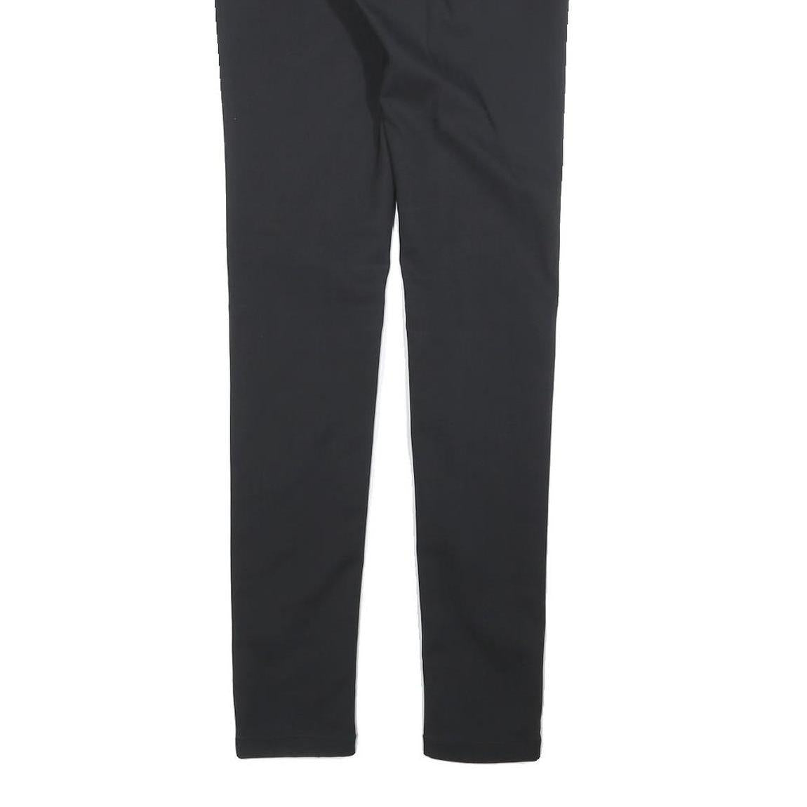 SILVIAN HEACH Womens Polyester Blend Black Slim Skinny Trousers W26 L30