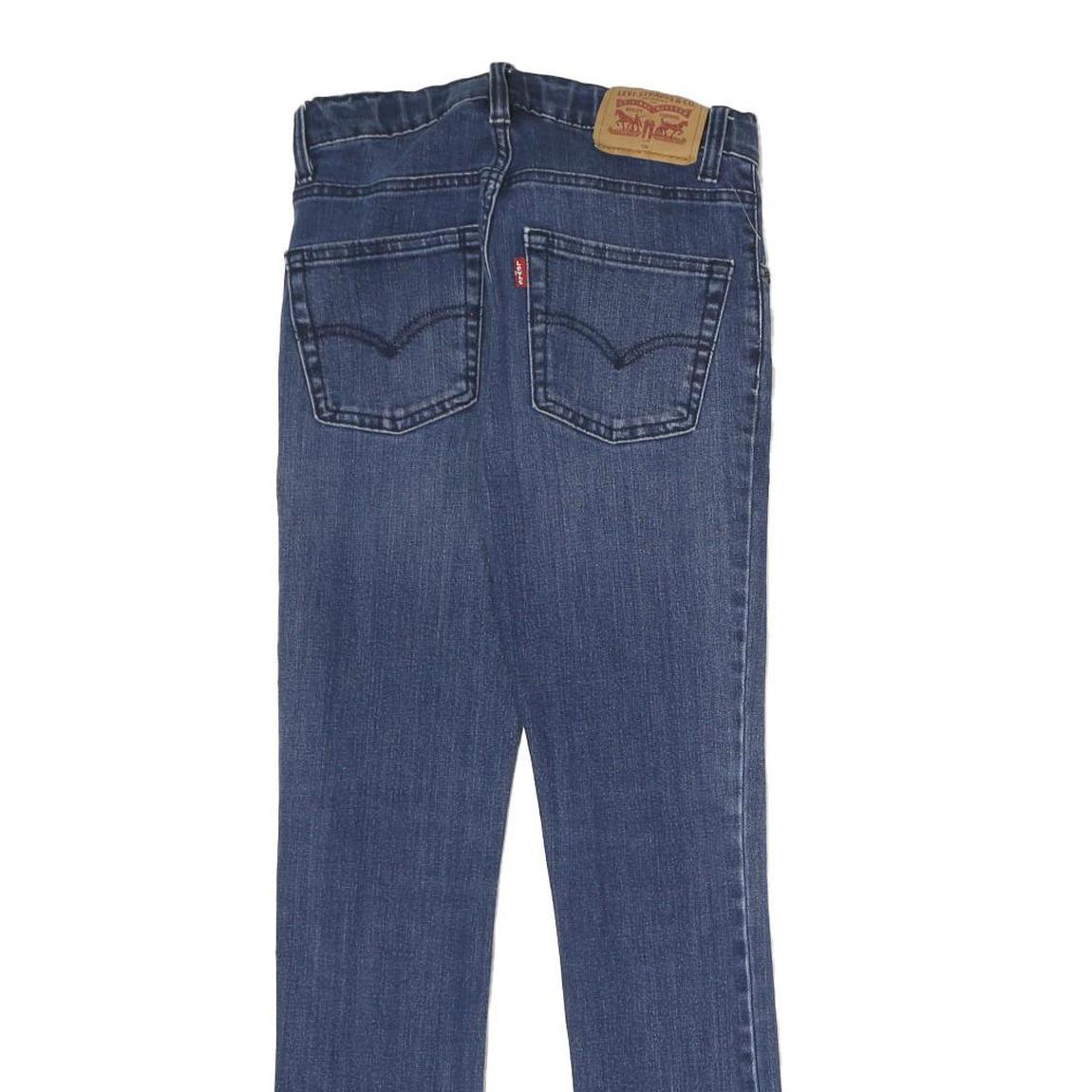 LEVI'S 510 Womens Jeans Blue Slim Skinny Denim Stone Wash W25 L26 Stretch