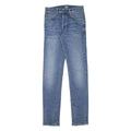 CARHARTT WIP Womens Jeans Blue Slim Tapered Stone Wash W26 L33