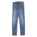 CARHARTT WIP Womens Jeans Blue Slim Tapered Stone Wash W26 L33