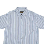 WRANGLER Mens Shirt Blue Striped XL