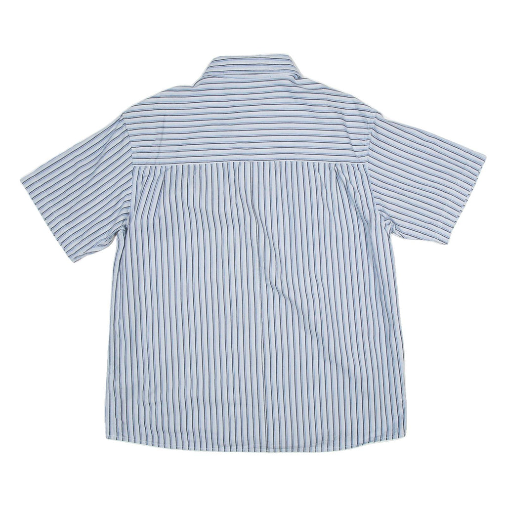 WRANGLER Mens Shirt Blue Striped XL