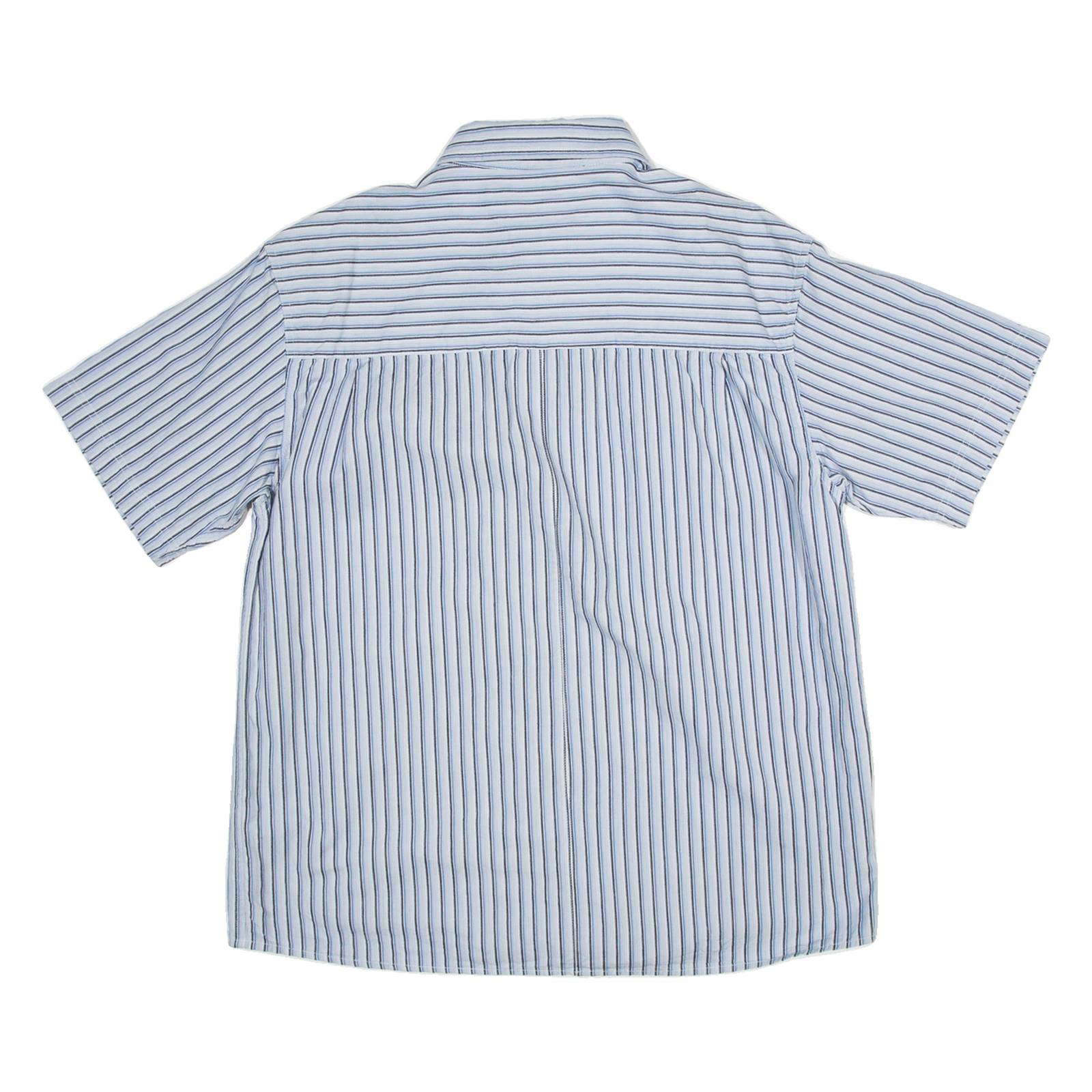 WRANGLER Mens Shirt Blue Striped XL
