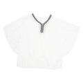 MODA FASHION Womens Blouse White Sleeveless L