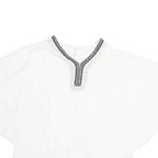 MODA FASHION Womens Blouse White Sleeveless L