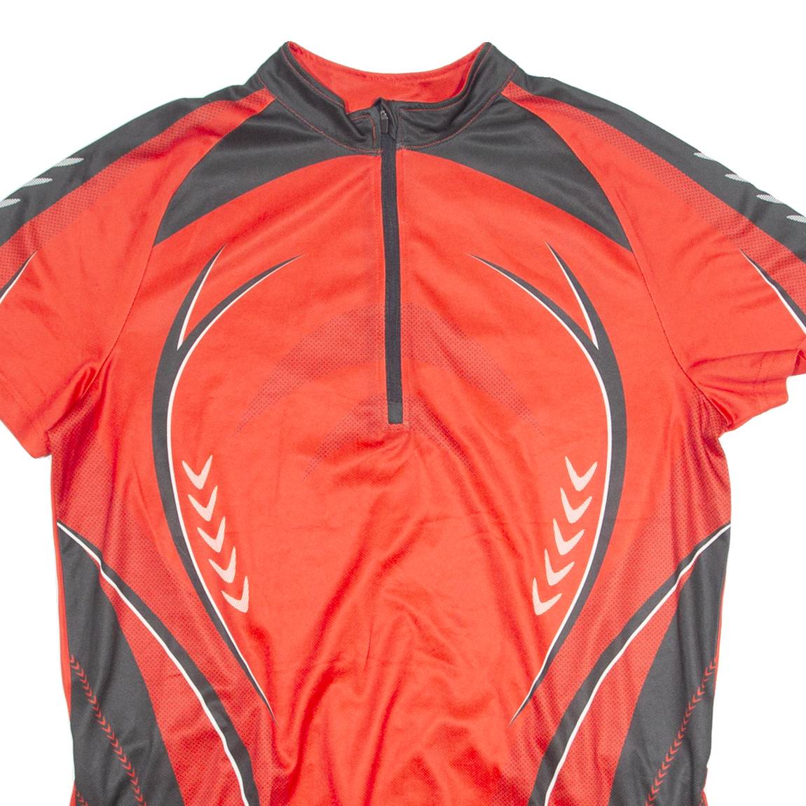 CRIVIT SPORTS Cycling Mens Jersey Red 1/4 Zip XL