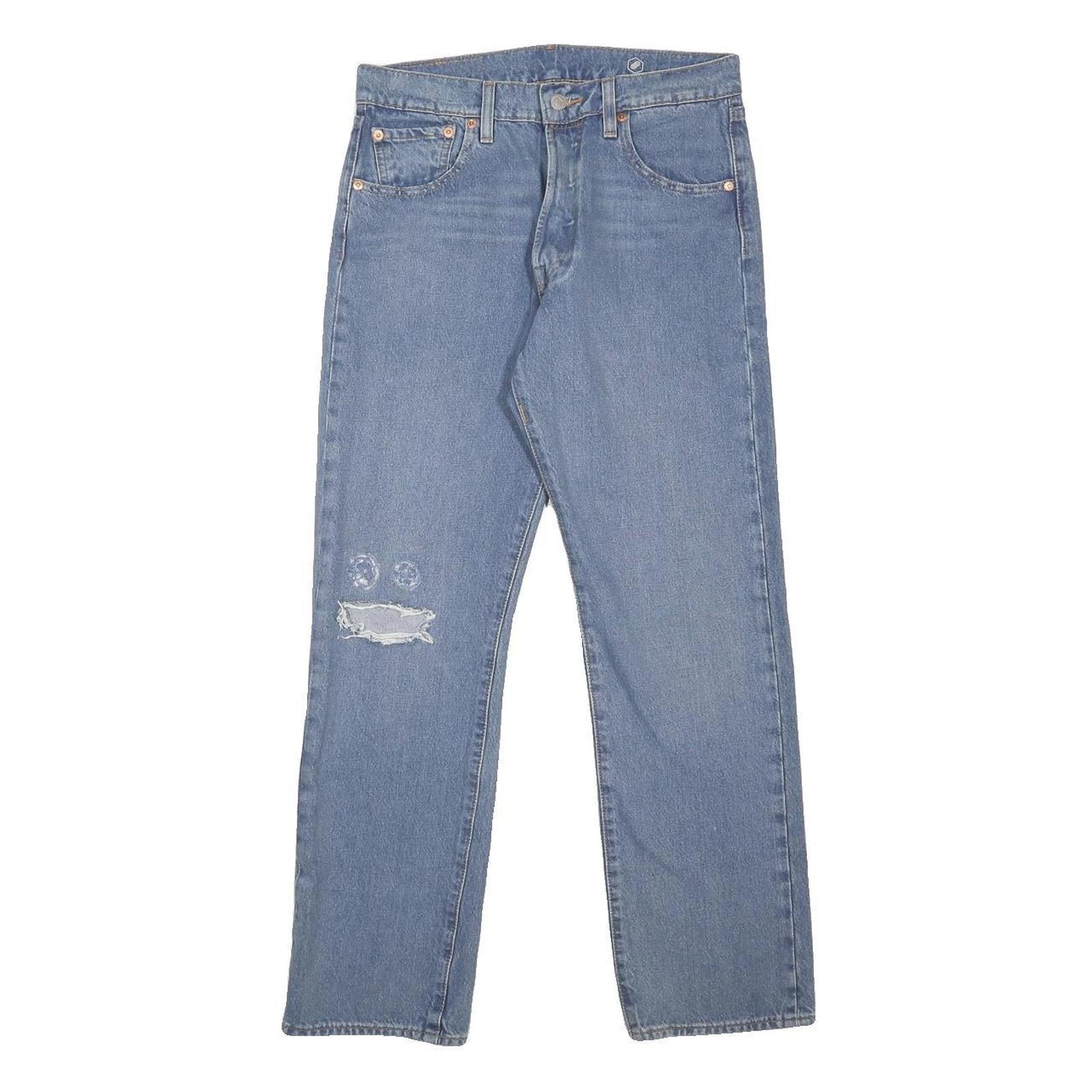LEVI'S 501 Big E Mens Jeans Blue Regular Straight Denim Rinse W30 L30 Vintage