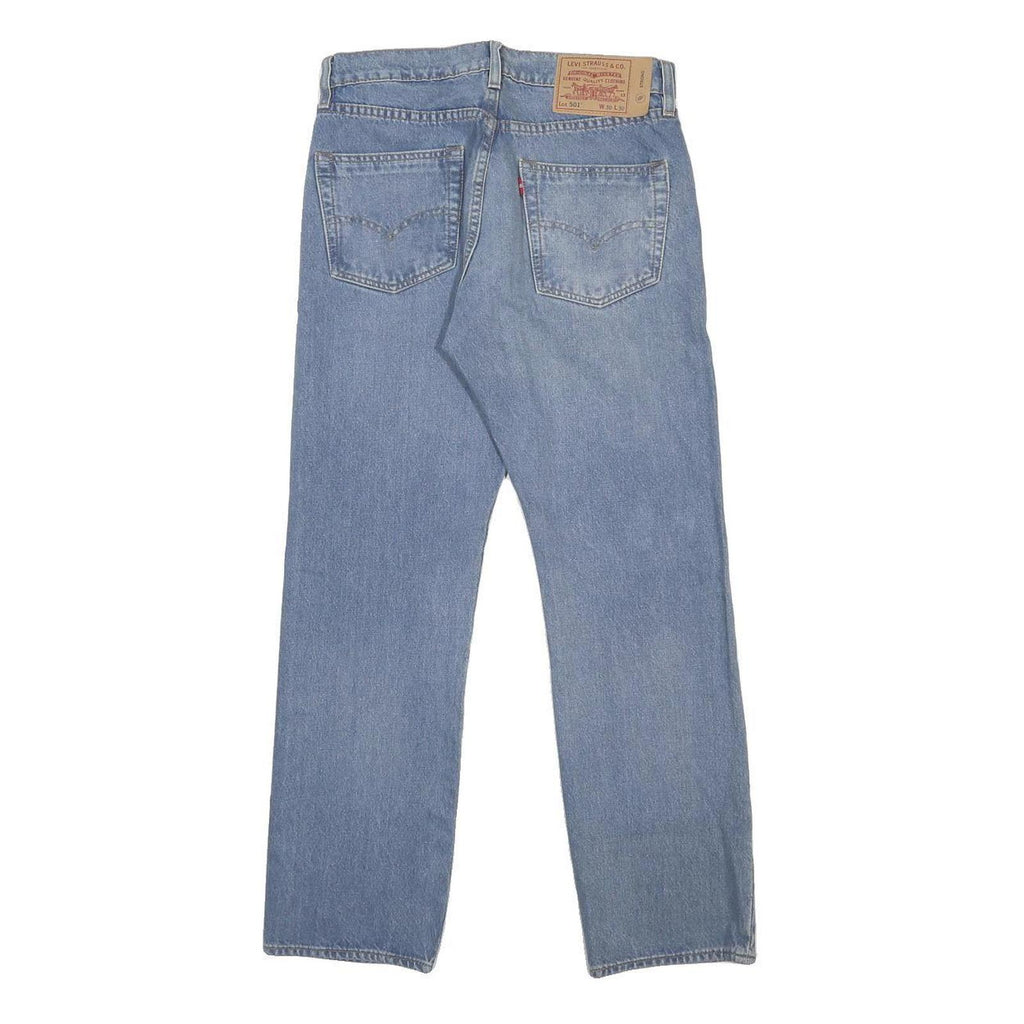 LEVI'S 501 Big E Mens Jeans Blue Regular Straight Denim Rinse W30 L30 Vintage