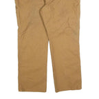 DICKIES Mens Jeans Beige Regular Straight Denim W44 L32 Workwear Zip Closure