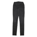 LEVI'S Womens Jeans Black Slim Skinny Denim Medium W24 L33 Stretch Cotton