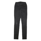 LEVI'S Womens Jeans Black Slim Skinny Denim Medium W24 L33 Stretch Cotton