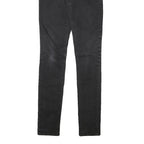 LEVI'S Womens Jeans Black Slim Skinny Denim Medium W24 L33 Stretch Cotton