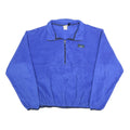 LL BEAN Mens Blue Plain Pullover Jersey Crew Neck Basic Knit L Lightweight