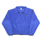 LL BEAN Mens Blue Plain Pullover Jersey Crew Neck Basic Knit L Lightweight