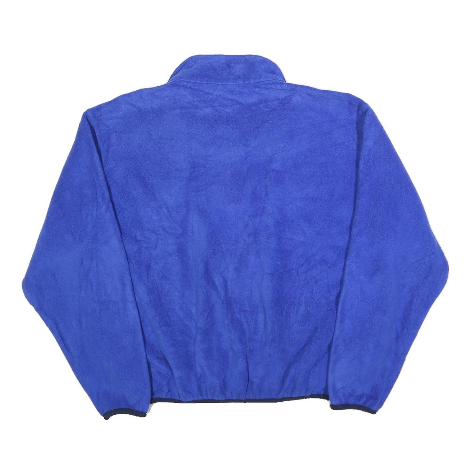 LL BEAN Mens Blue Plain Pullover Jersey Crew Neck Basic Knit L Lightweight