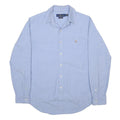 RALPH LAUREN Mens Blue Classic Oxford Shirt M Button Down Collar Long Sleeve