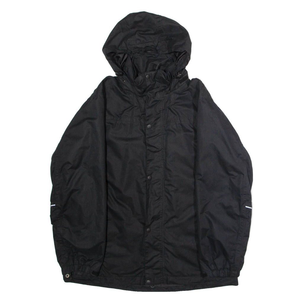 DICKIES Mens Jacket Black Hooded S