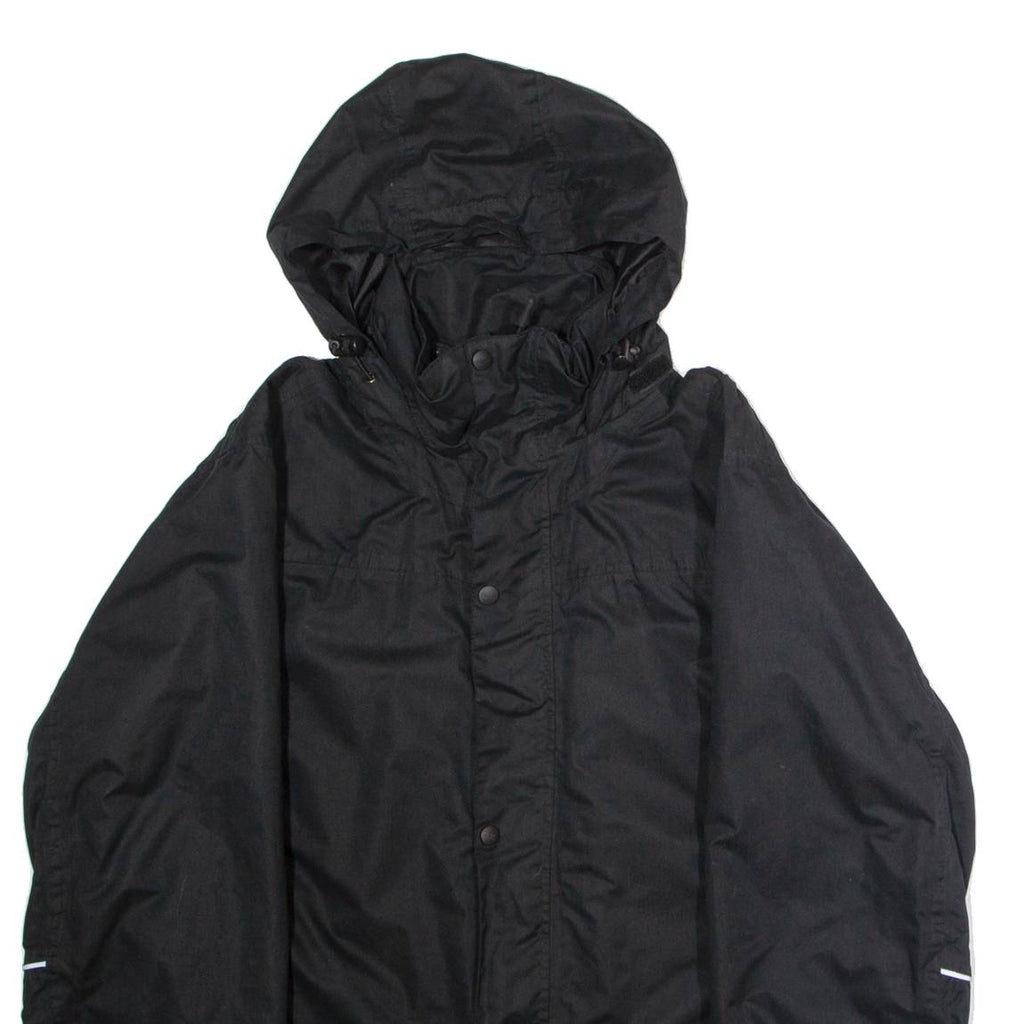 DICKIES Mens Jacket Black Hooded S