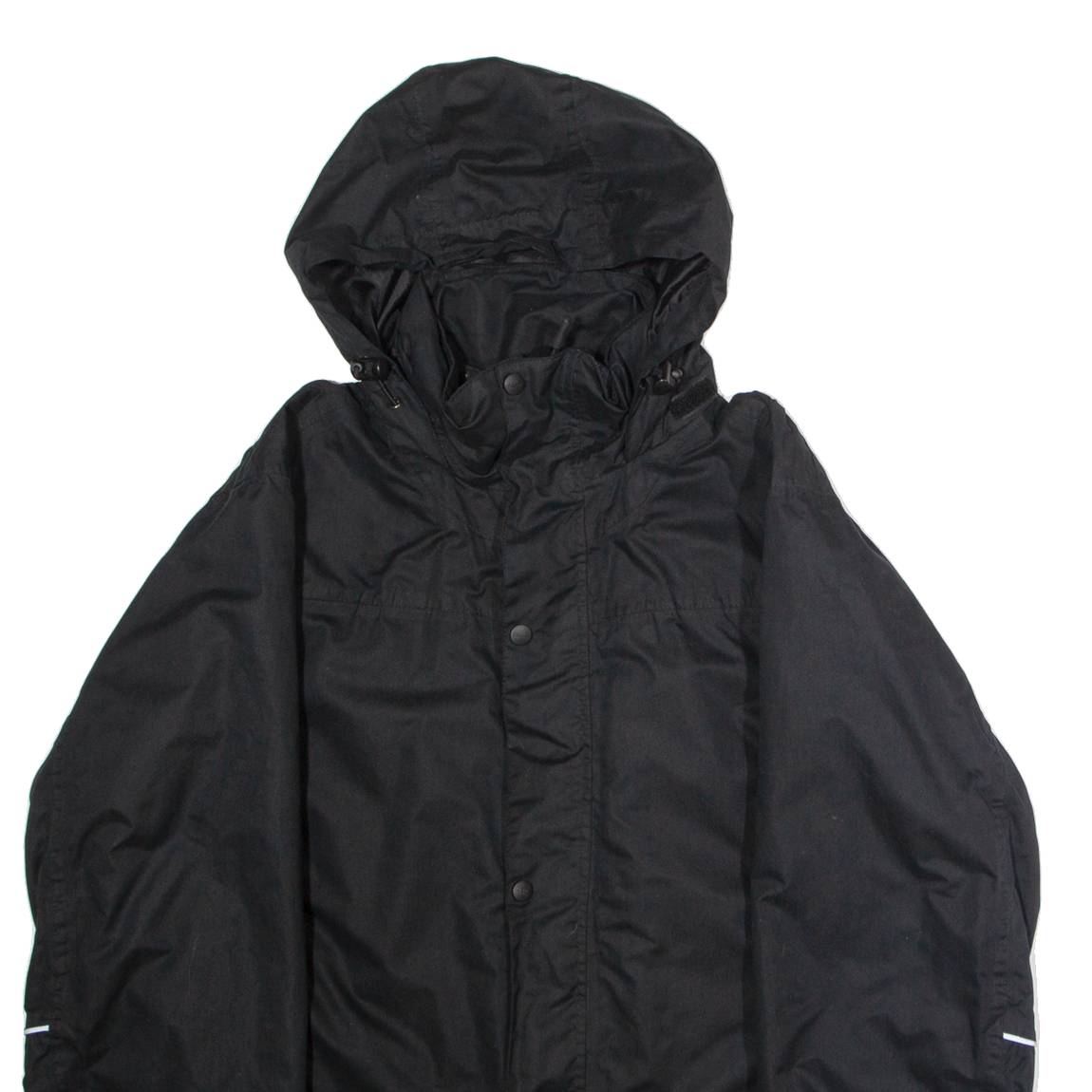 DICKIES Mens Jacket Black Hooded S
