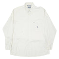 NAUTICA Mens Plain Shirt Beige Long Sleeve L