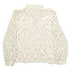 FREYA Womens Shirt White Floral Long Sleeve M