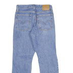 LEVI'S Wedgie Straight Big E Womens Jeans Blue Regular Straight Denim W26 L26