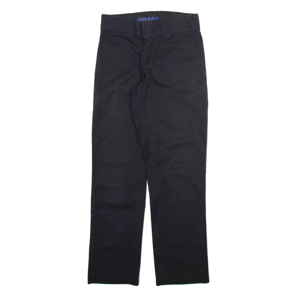 DICKIES Mens Trousers Black Slim Tapered W26 L29