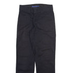 DICKIES Mens Trousers Black Slim Tapered W26 L29