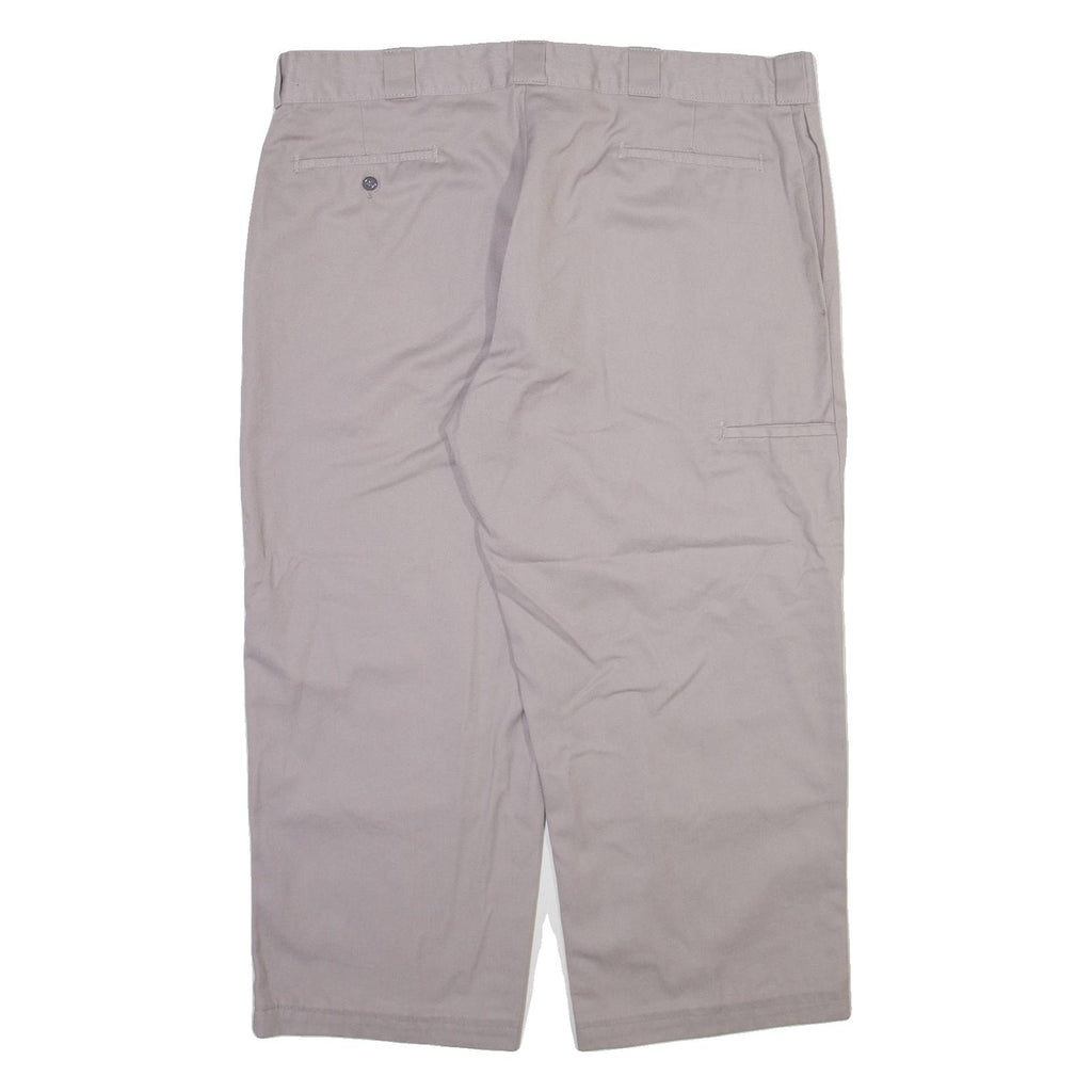DICKIES Mens Trousers Grey Loose Straight W42 L25