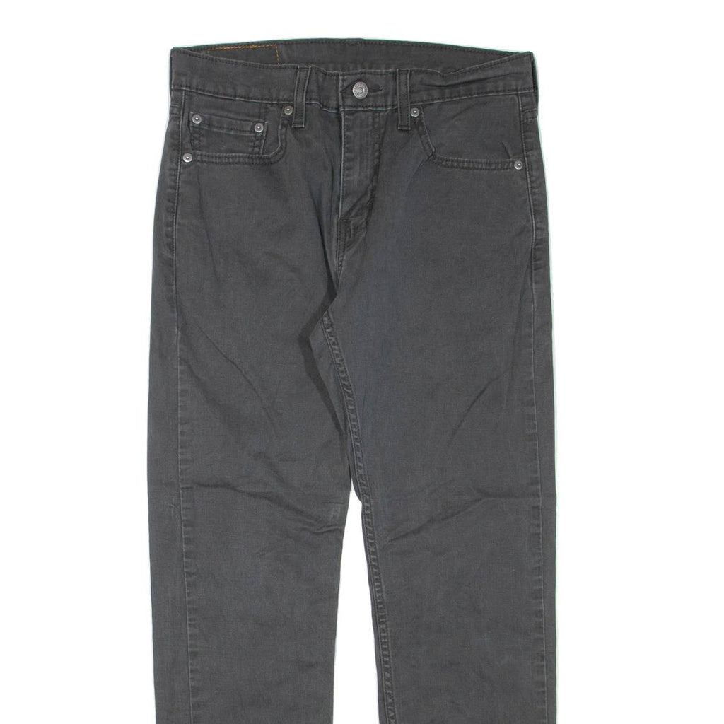 LEVI'S 502 Jeans Mens Grey Regular Tapered W29 L30