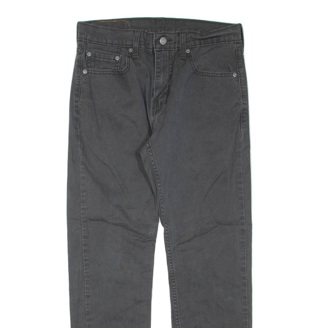 LEVI'S 502 Jeans Mens Grey Regular Tapered W29 L30