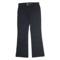 DICKIES Workwear Womens Trousers Black Regular Flared W30 L30