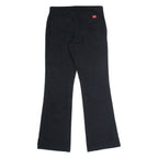 DICKIES Workwear Womens Trousers Black Regular Flared W30 L30