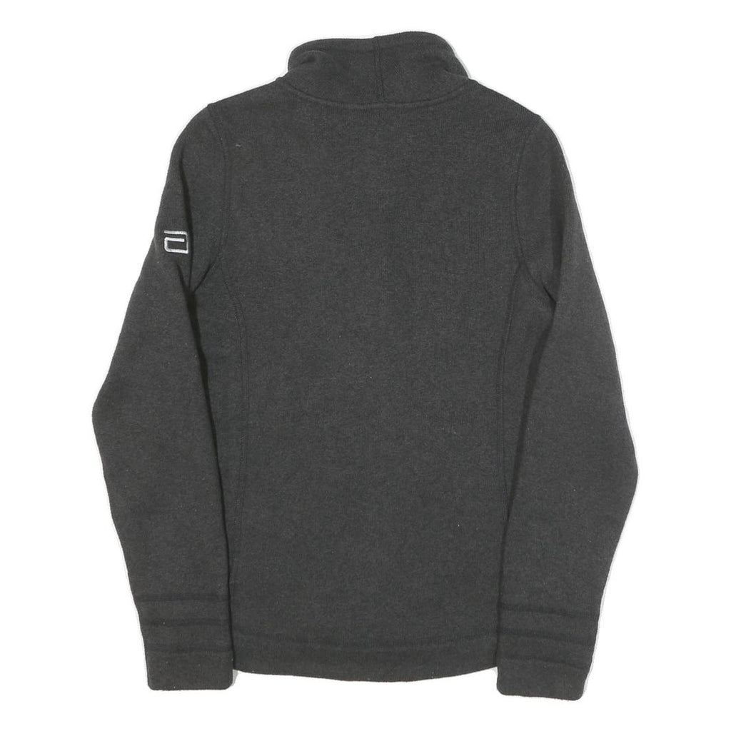 THE NORTH FACE Womens Black Jacket S Polyester Blend Plain Zip Outdoor