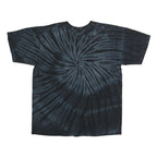 SUNDOG Mens Black Tie Dye Renegades Softball Graphic T-Shirt L Crew Neck Short