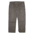 CARHARTT Carpenter Mens Trousers Grey Relaxed Straight W40 L30