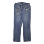 MONELLA VAGABONDA VIP Womens Slim Blue Denim W28 L26 Embroidered Back Pockets