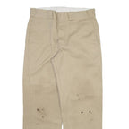 DICKIES 874 Workwear Mens Trousers Beige Regular Straight W32 L30