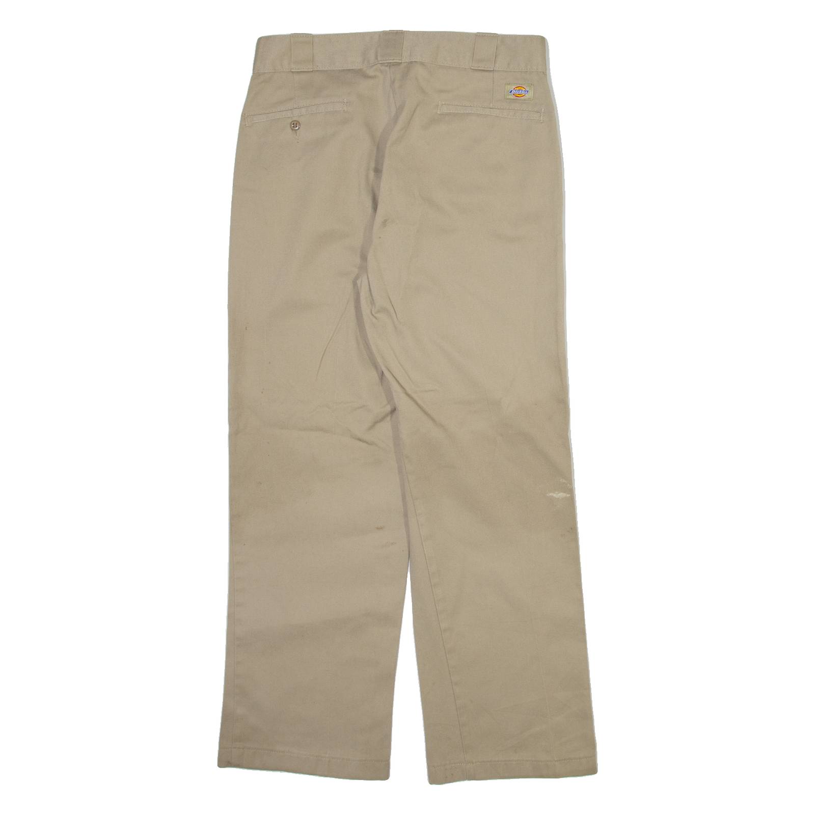 DICKIES 874 Workwear Mens Trousers Beige Regular Straight W32 L30