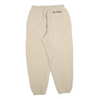 NIKE Womens Joggers Beige Cotton Blend Regular Tapered M W26 L25 Casual Comfort