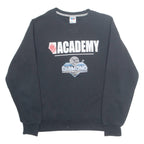 RUSSELL ATHLETIC Edmonton Youth Basketball Association Mens Sweatshirt Black USA S