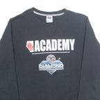 RUSSELL ATHLETIC Edmonton Youth Basketball Association Mens Sweatshirt Black USA S