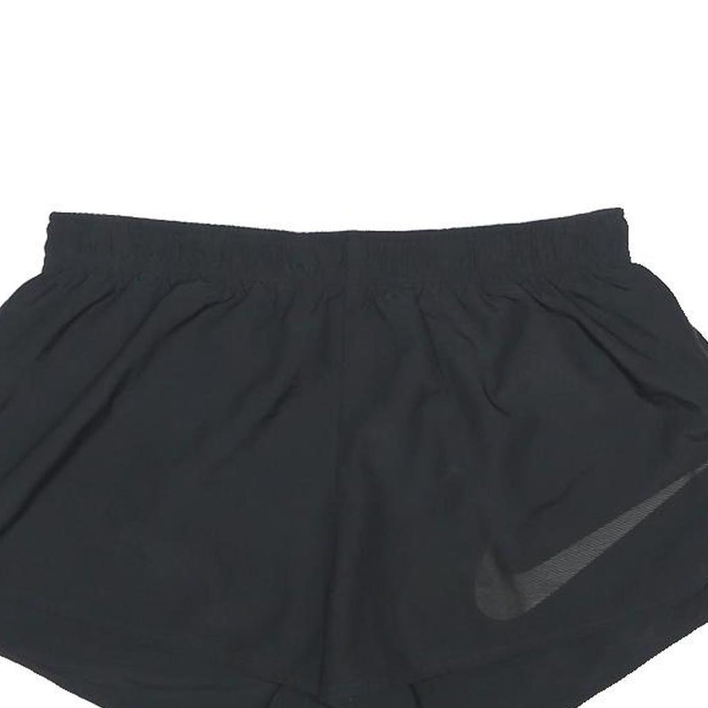 NIKE Womens Black Casual Shorts M W27 Dri-FIT Lightweight Sportswear