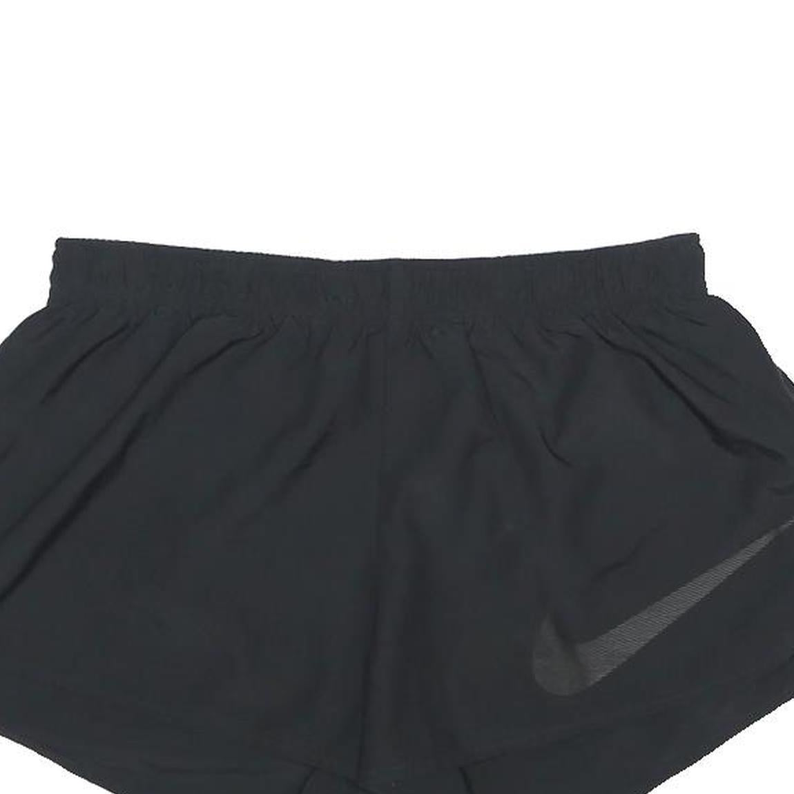 NIKE Womens Black Casual Shorts M W27 Dri-FIT Lightweight Sportswear