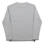 ELLESSE Mens Grey Sweatshirt Crew Neck S Cotton Blend Casual Pullover